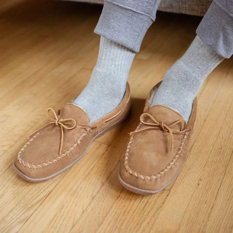 Men's Men's Sheepskin Hardsole Slipper
