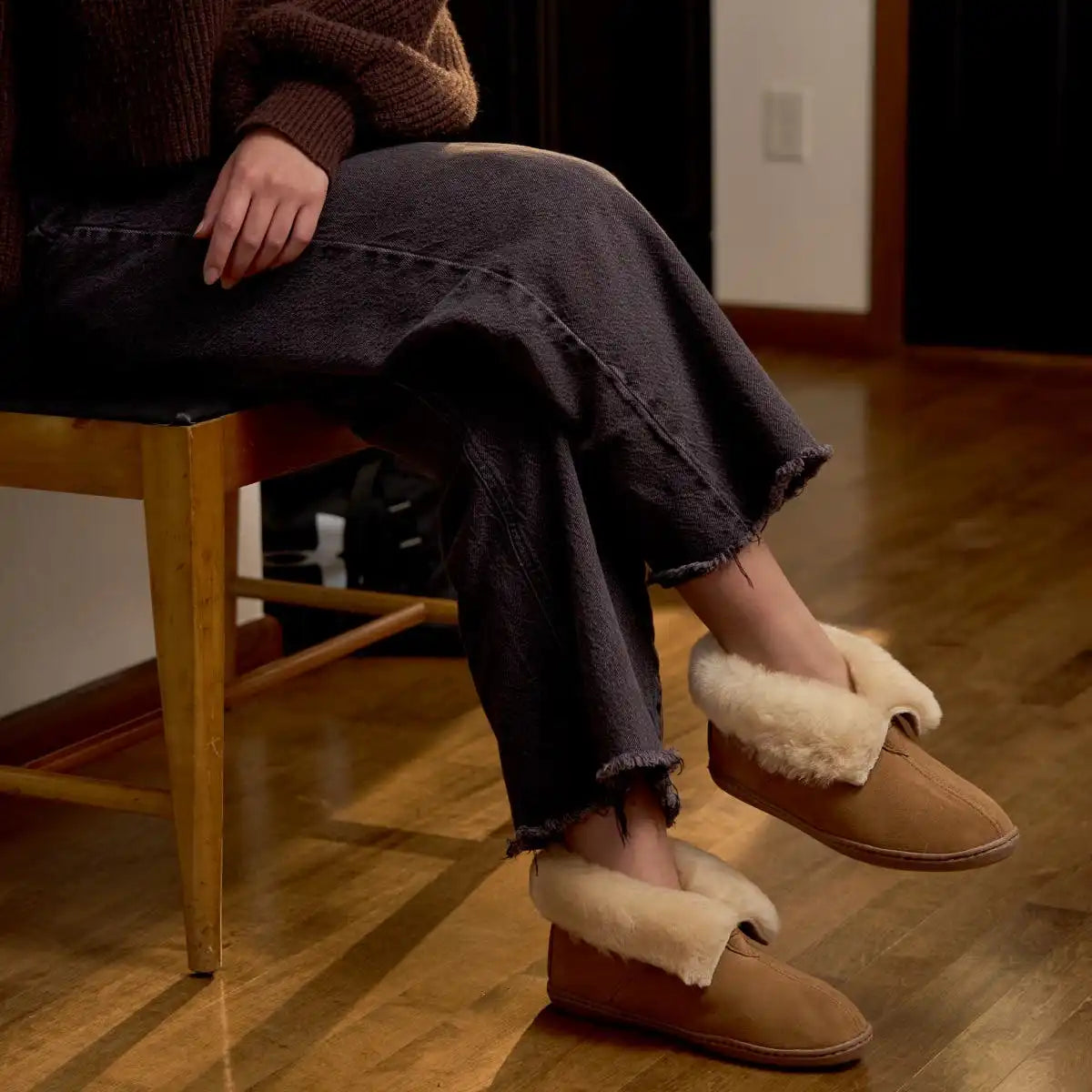 Women's Women's Sheepskin Ankle Boot